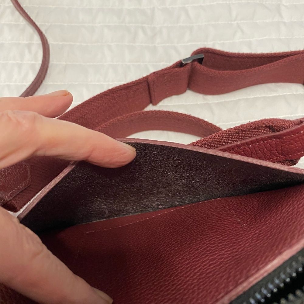 Botkier Valentina Burgundy Crossbody Bag - Picture 14 of 16